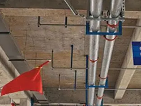 青冈管廊支架的安装方法
